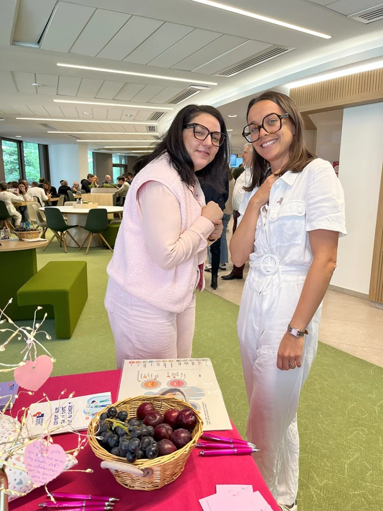 Romane Beraud de la Ligue contre le cancer 