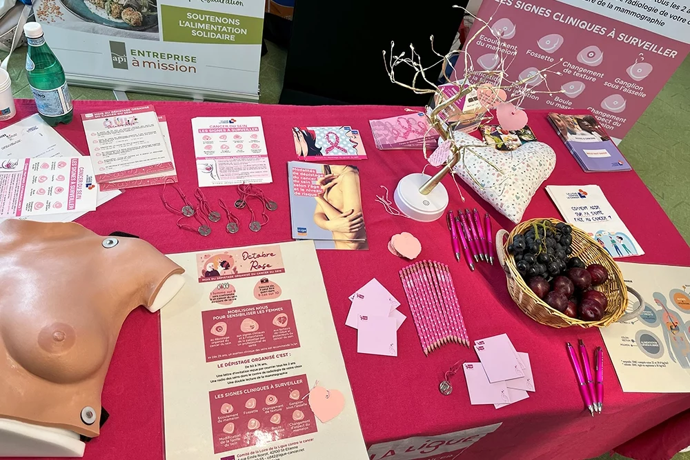 buste de palpation pour une meilleure sensibilisation 