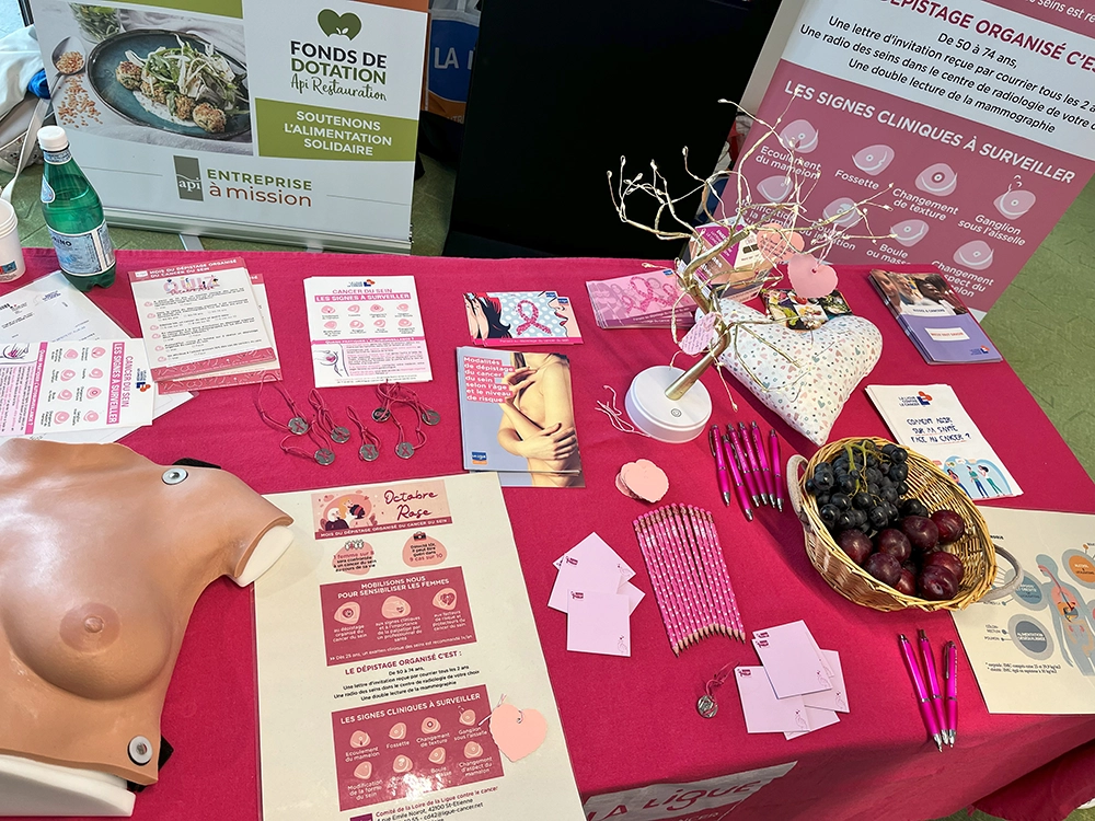 stand de la ligue contre le cancer Loire