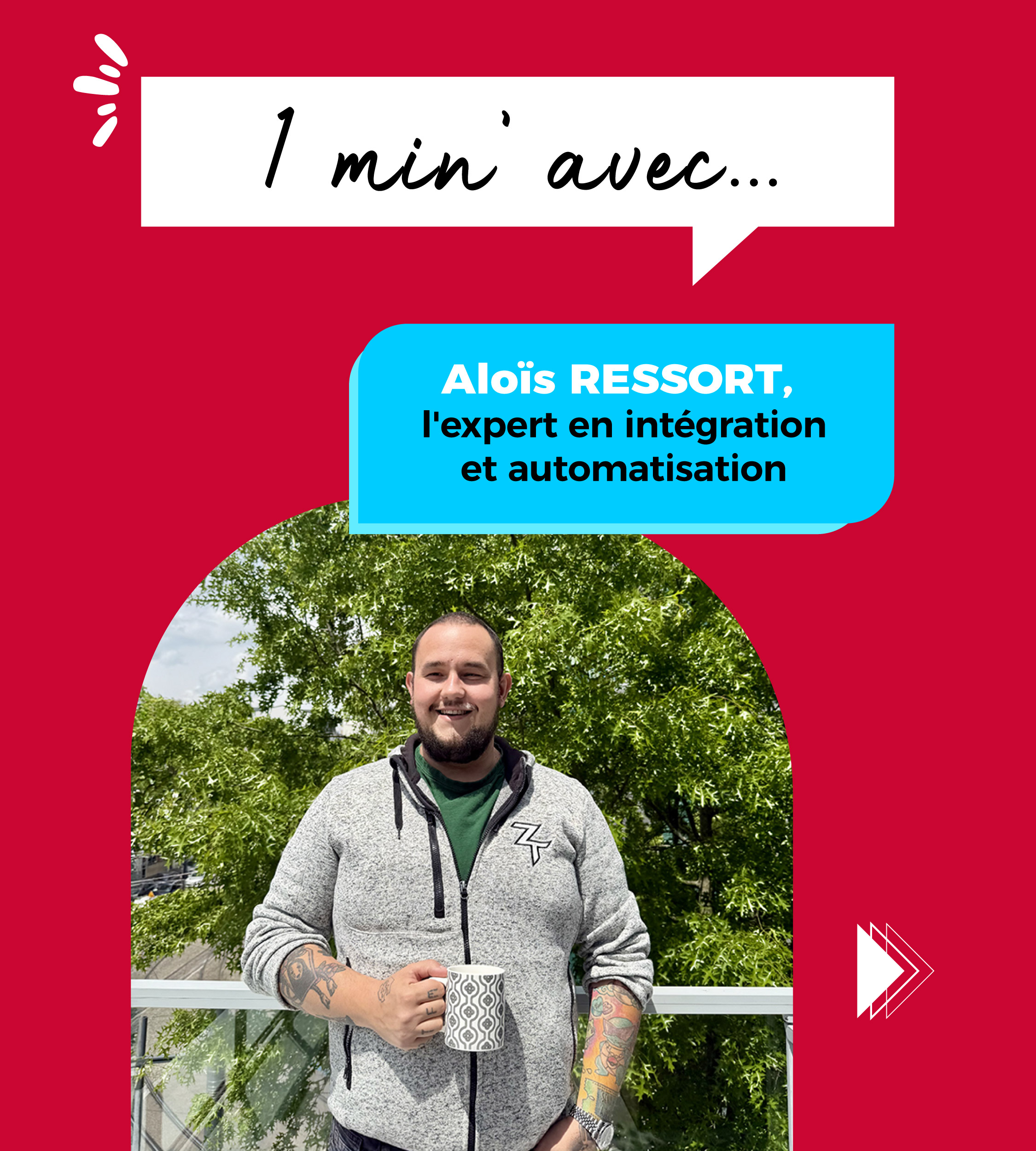 Une minute avec… Aloïs RESSORT