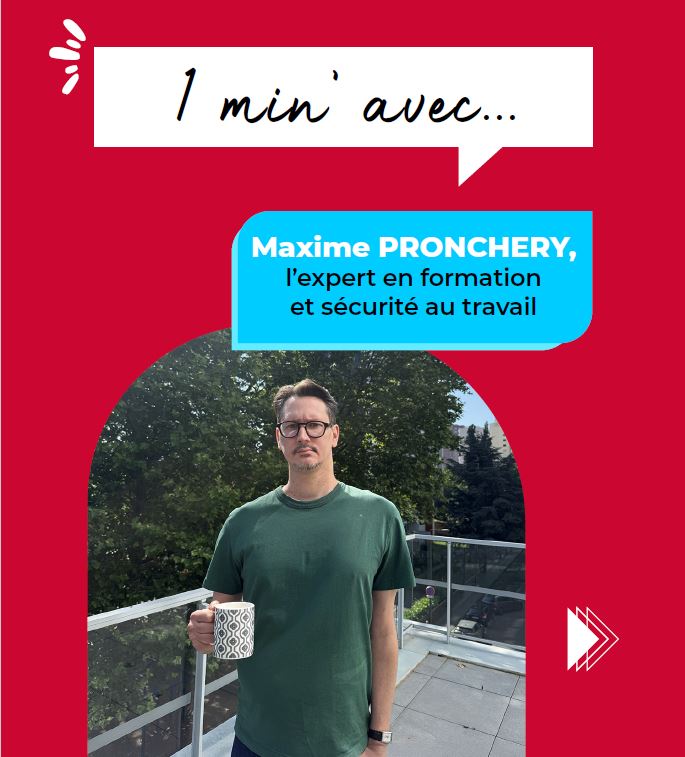 Une minute avec… Maxime PRONCHERY