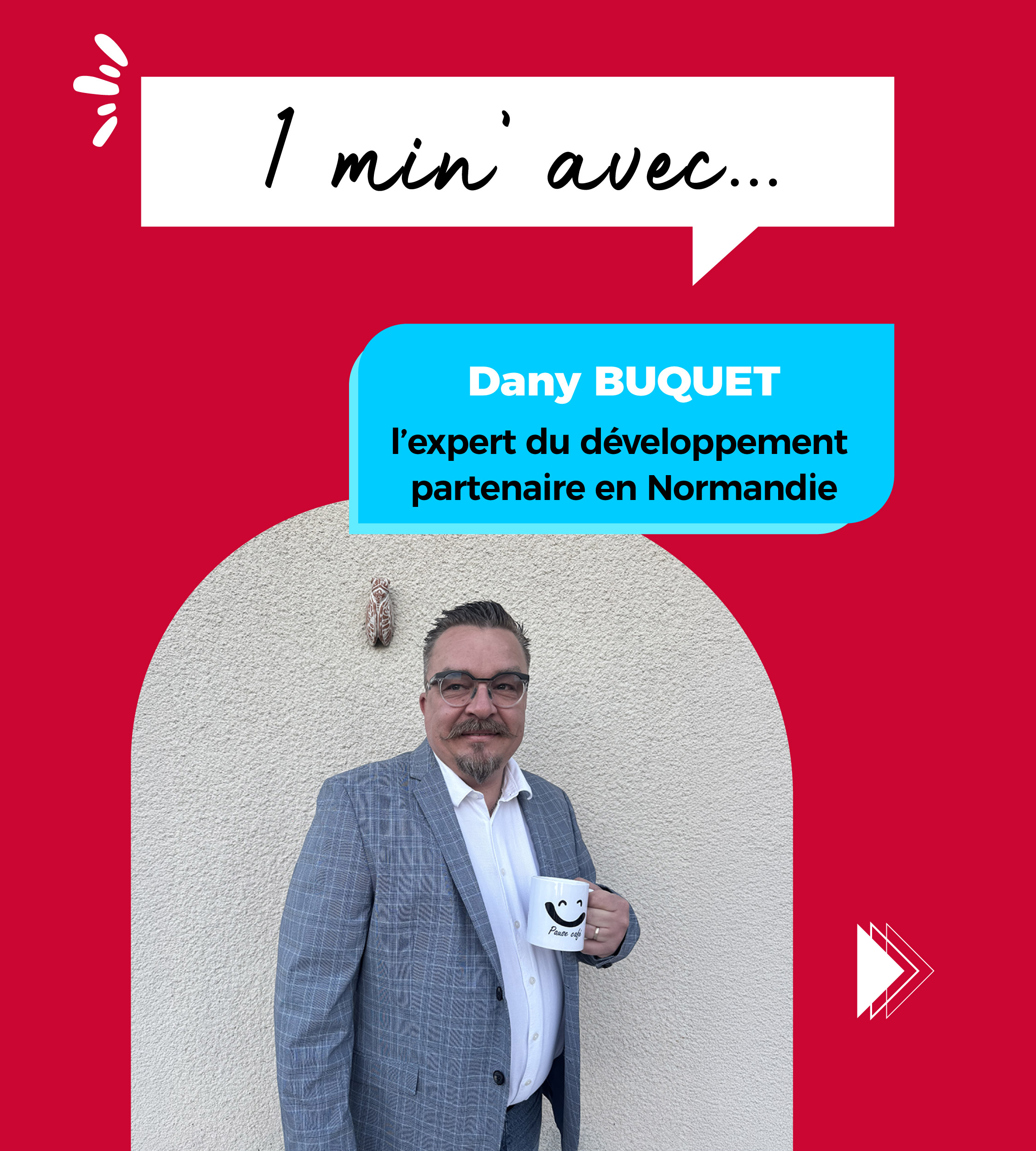 Une minute avec… Dany BUQUET